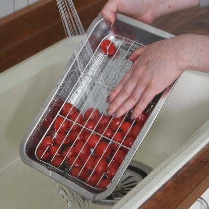Stainless Steel Tray Set (3-Piece)