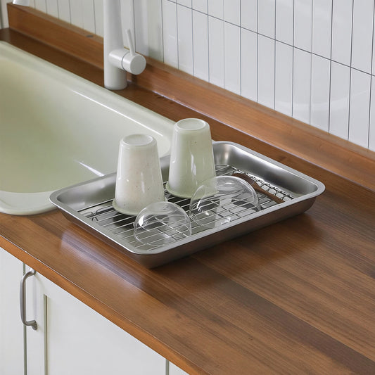 Stainless Steel Tray Set (3-Piece)