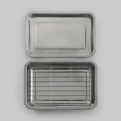 Stainless Steel Tray Set (3-Piece)