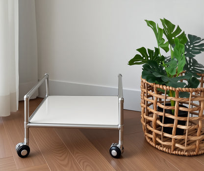 Color Pop Low Rolling Storage Platform