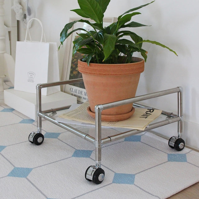 Color Pop Low Rolling Storage Platform