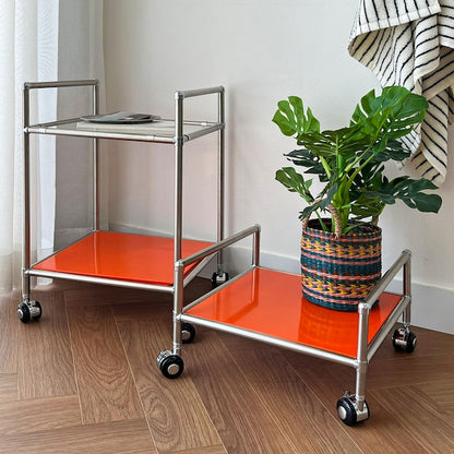 Color Pop Low Rolling Storage Platform