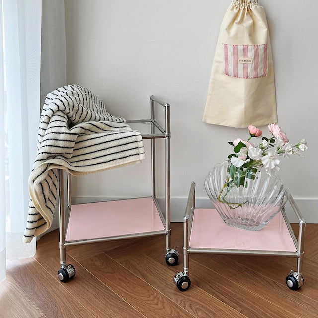 Color Pop Low Rolling Storage Platform