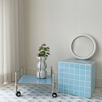 Color Pop Low Rolling Storage Platform