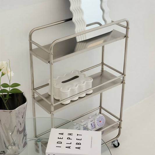 304 Stainless Steel Slim Utility Trolley
