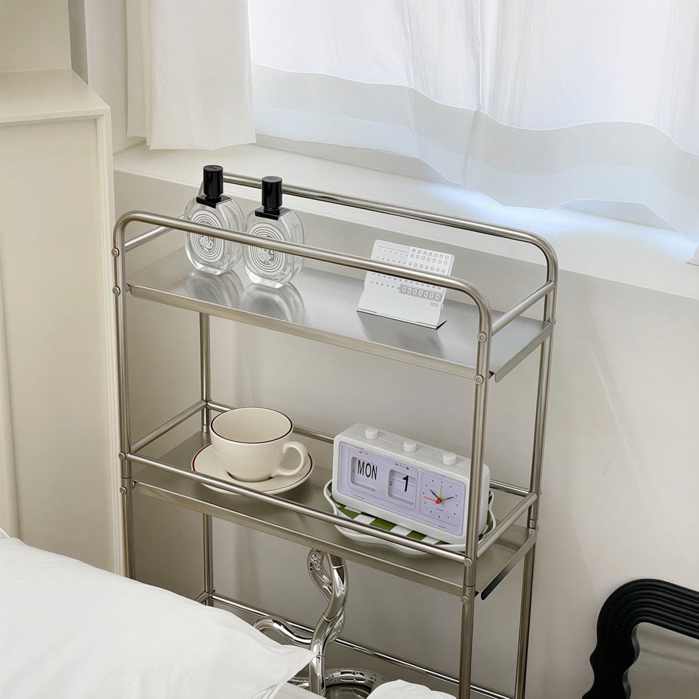 304 Stainless Steel Slim Utility Trolley