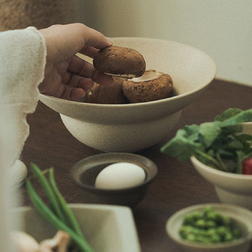 Soil Series Earthen Clay Bowl - detail view
