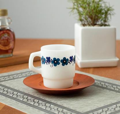 Syracuse Pattern Milk Glass Mug - image 6 of 10