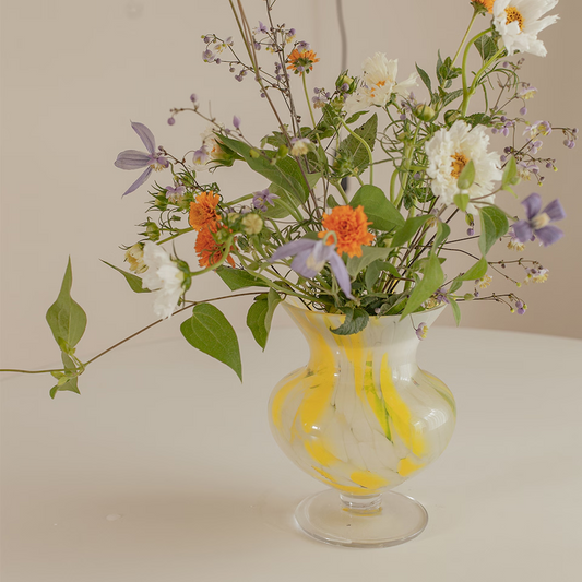 Ikebana Easy Glass Vase