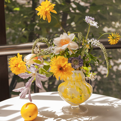 Ikebana Easy Glass Vase