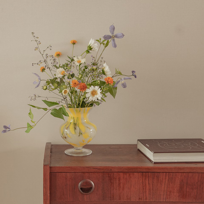 Ikebana Easy Glass Vase