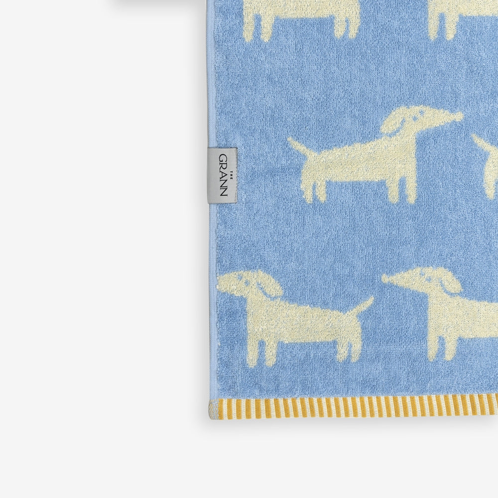 Swimming Dog Bath Towel