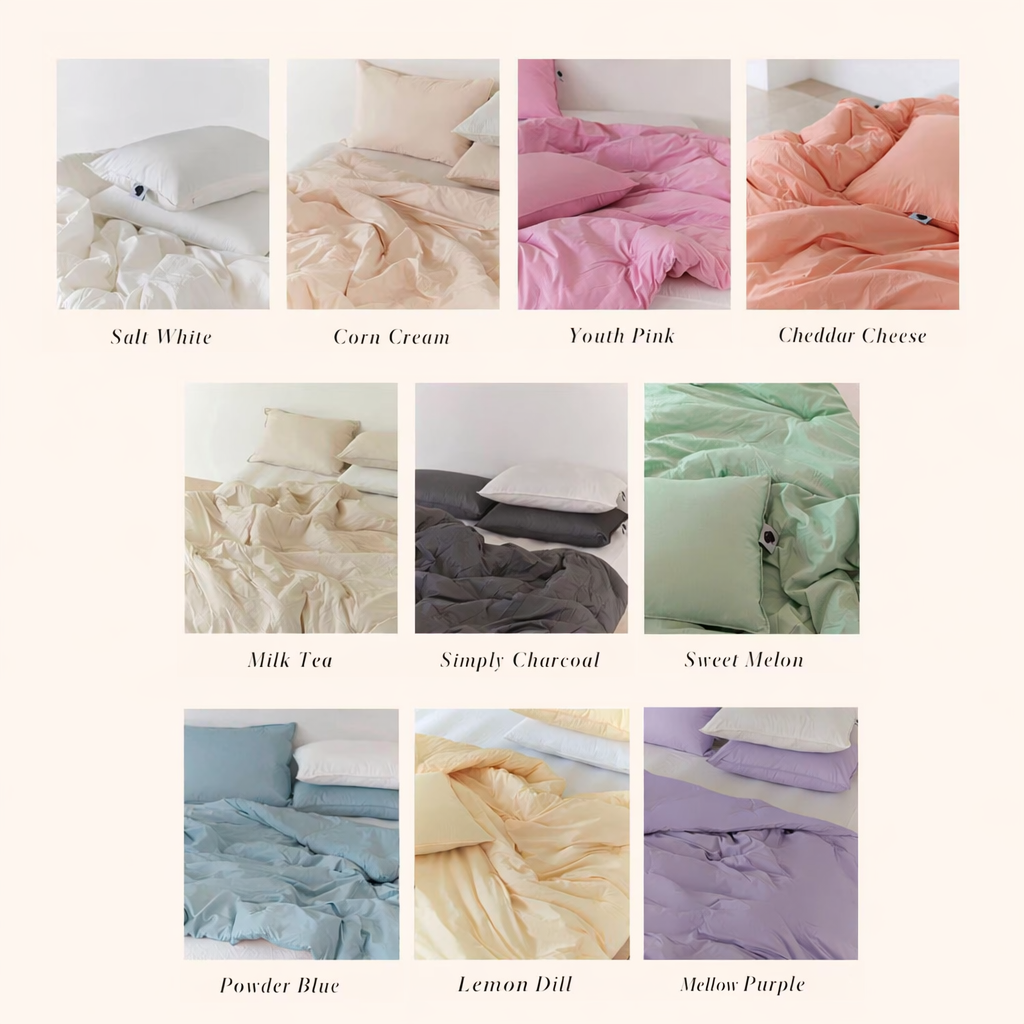 Soft Apple Blend Comforter & Pillow Set