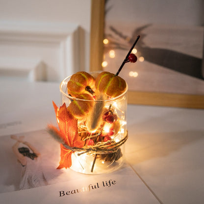 Autumn Glow LED Centerpiece