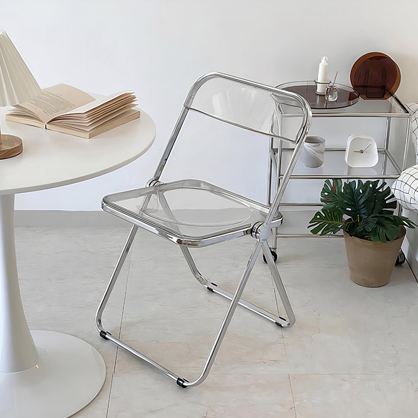 Acrylic Folding Chair