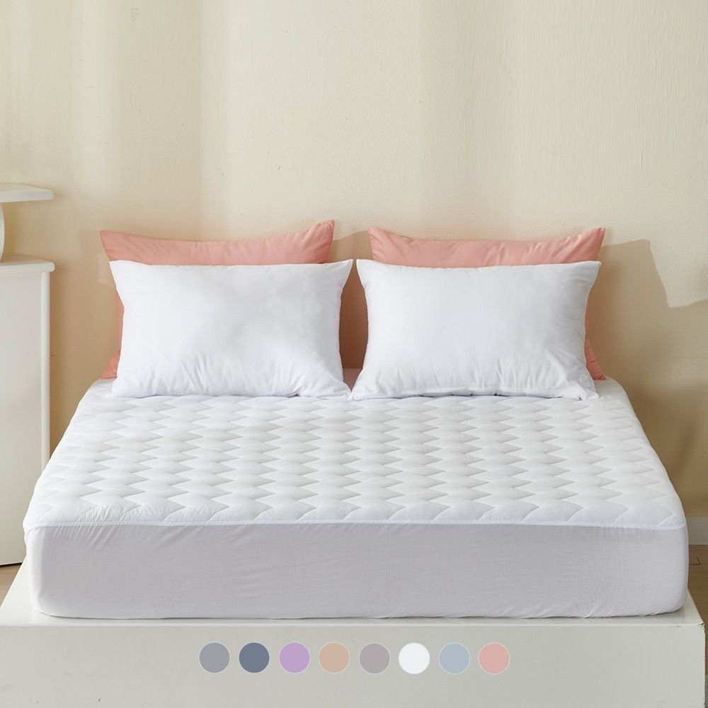 100% Cotton Stay Quilted Mattress Cover - image 5 of 7