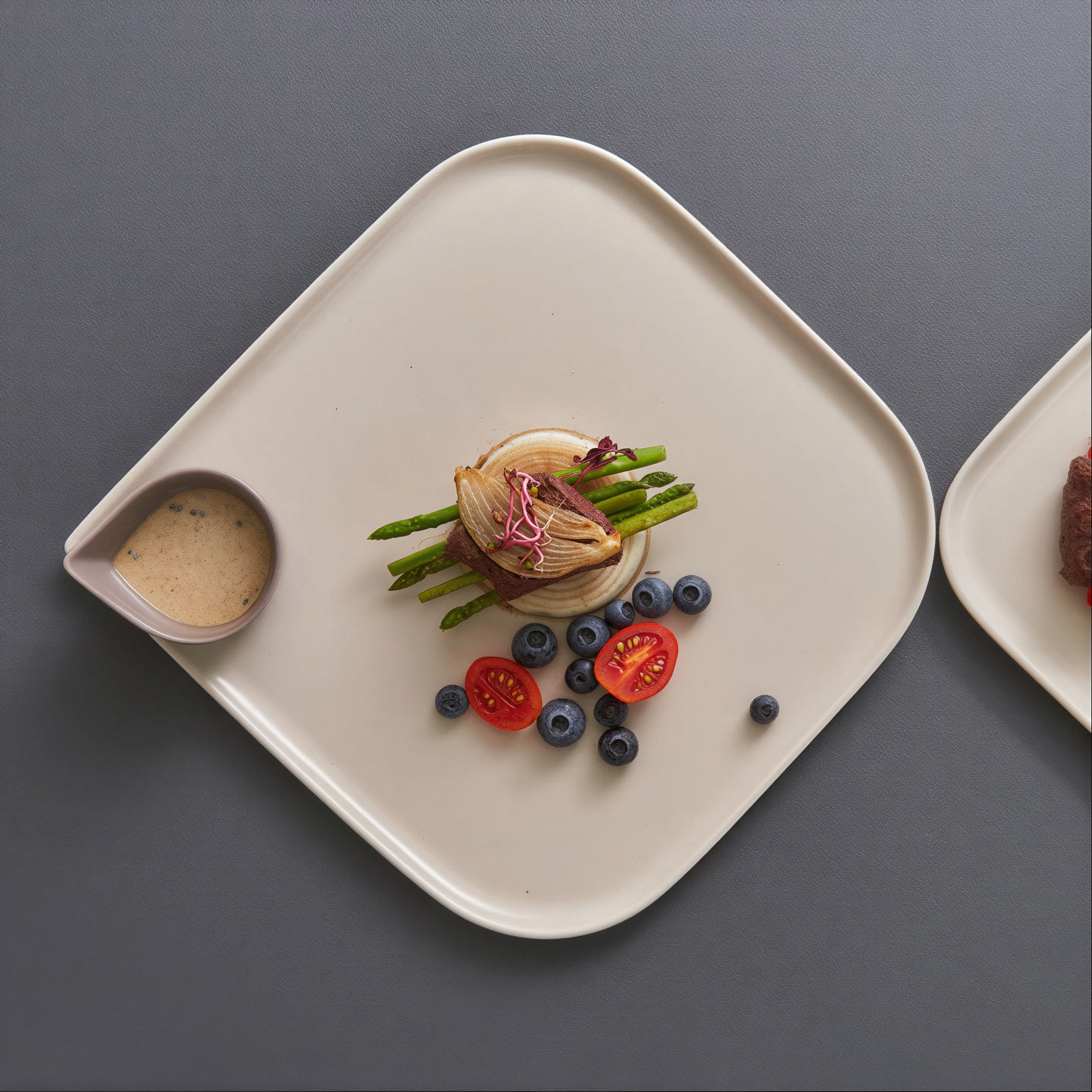 Rounded Square Plate - image 5 of 7