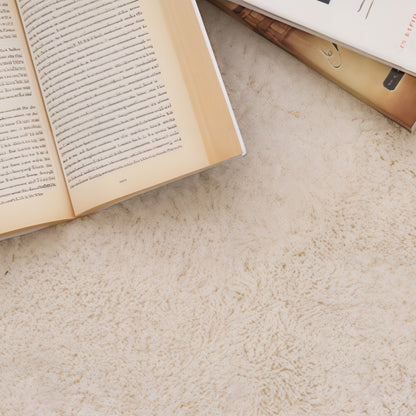 Textured Tassel Edge Rug