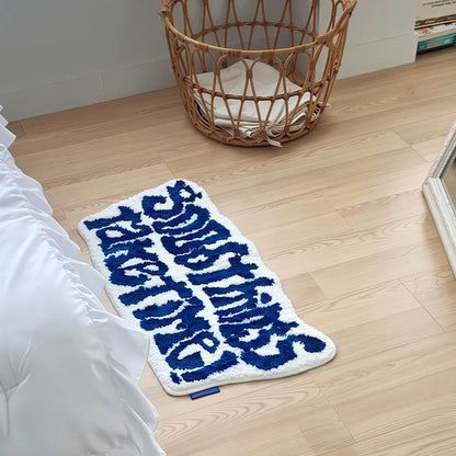 Good Things Take Time Tufted Mini Rug