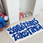 Good Things Take Time Tufted Mini Rug