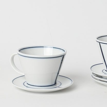Blue Line V Coffee Cup