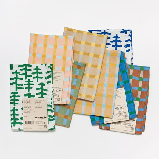 Dot Check Kitchen Towel