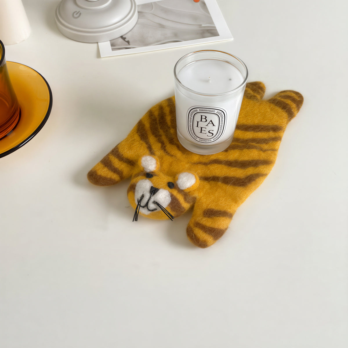 Cute Animal Wool Coasters