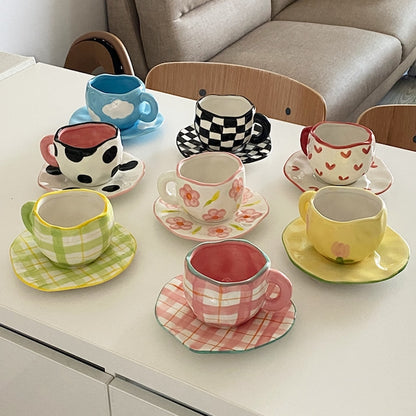 Ugly Chic Mug & Saucer Set