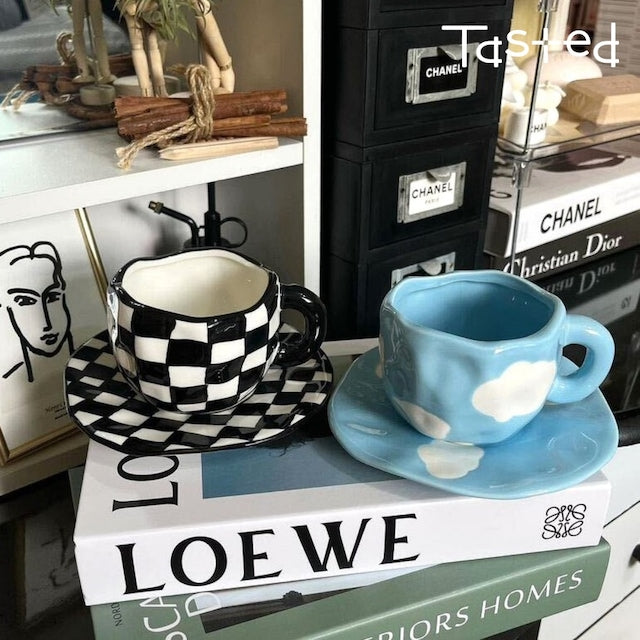 Ugly Chic Mug & Saucer Set