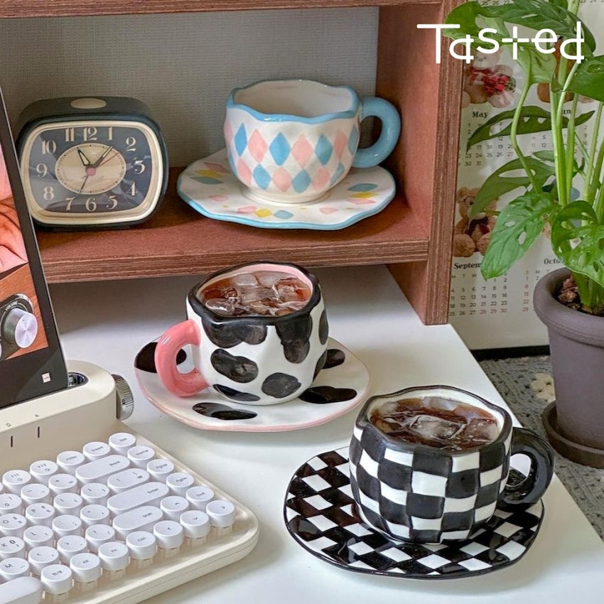 Ugly Chic Mug & Saucer Set