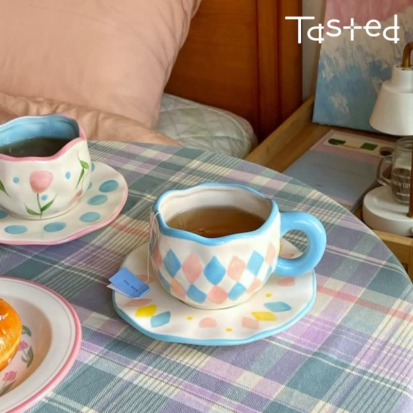 Ugly Chic Mug & Saucer Set