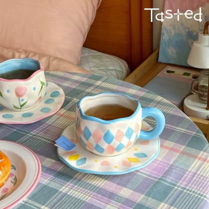 Ugly Chic Mug & Saucer Set