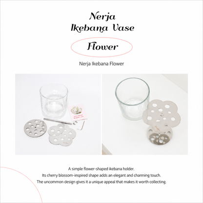 Nerja Stainless Ikebana Vase