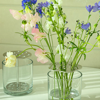 Nerja Stainless Ikebana Vase