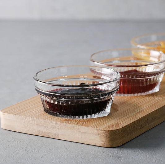 Glass Sauce Bowl Set of 2