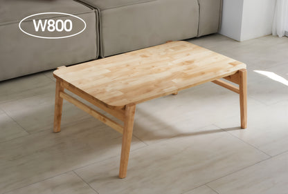 Solid Wood Foldable Low Coffee Table