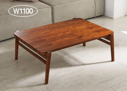 Solid Wood Foldable Low Coffee Table