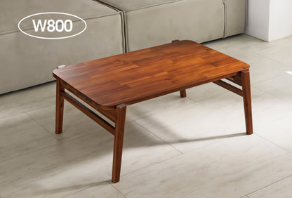 Solid Wood Foldable Low Coffee Table