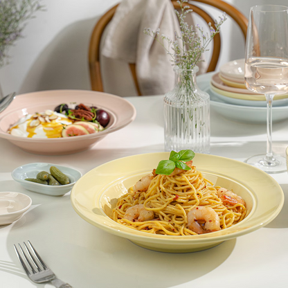 Le Pallet Oval Bowl & Pasta Bowl Set (4-Piece)