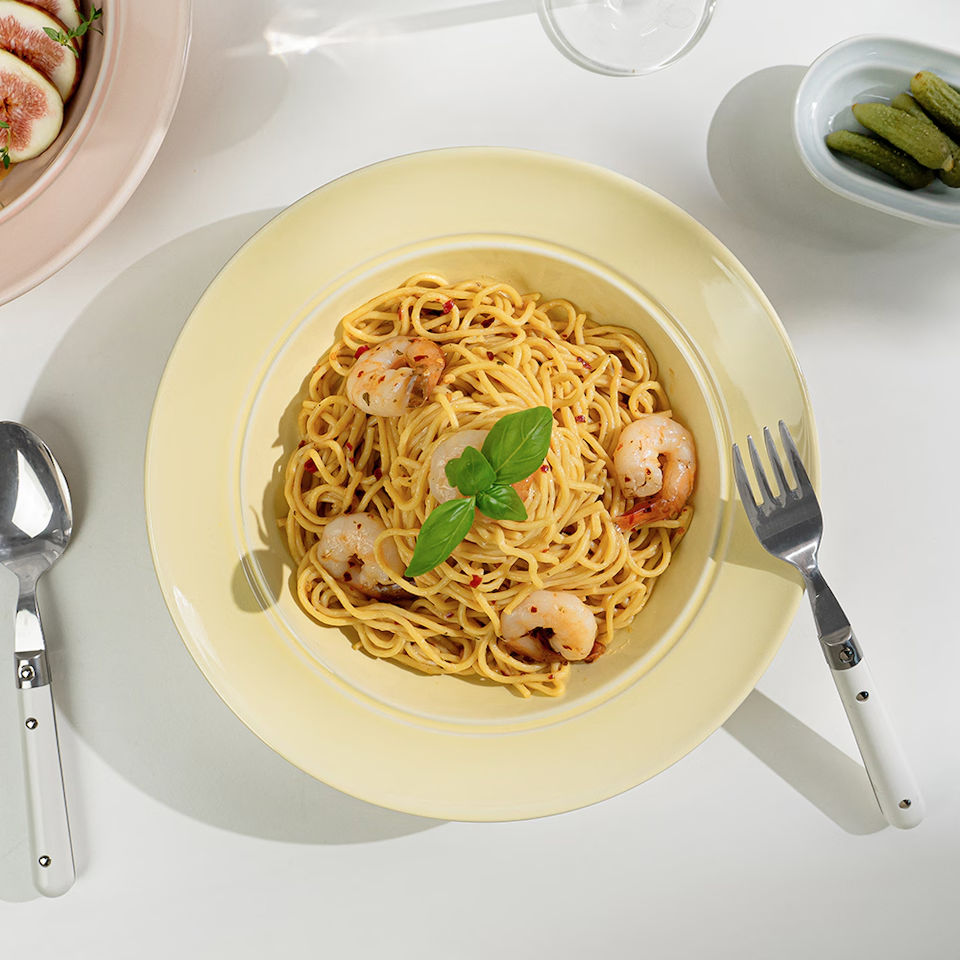 Le Pallet Oval Bowl & Pasta Bowl Set (4-Piece)