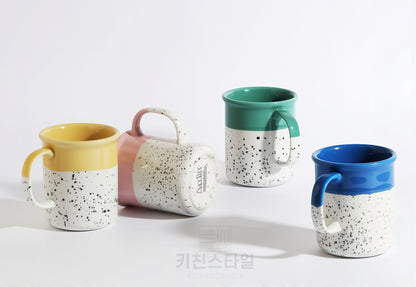 Color Dip Stoneware Mug