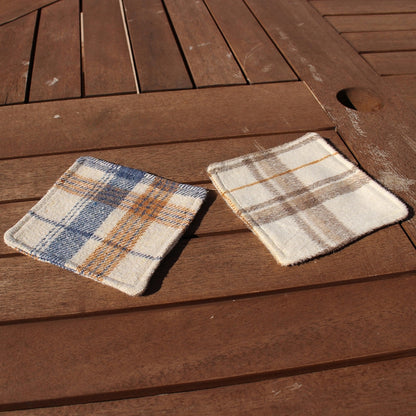 Cozy Fleece Coaster - close up