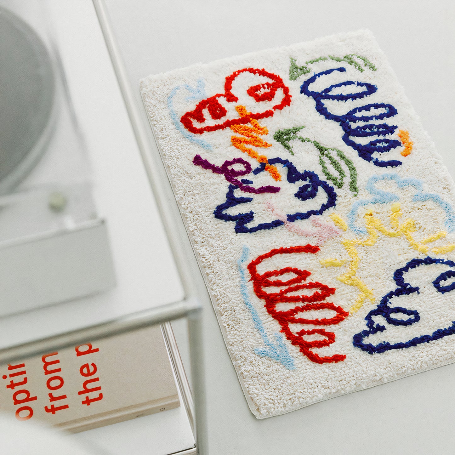 Doodle Pattern Accent Mat