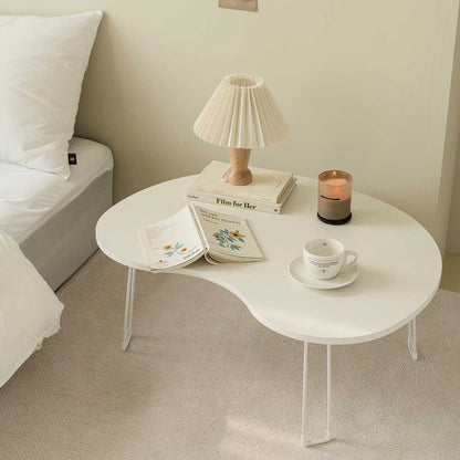 Monde Wave Folding Floor Table