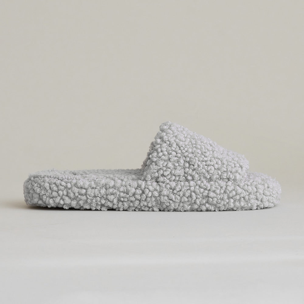 Fluffy Fleece Noise-Reducing Slippers - image 5 of 6