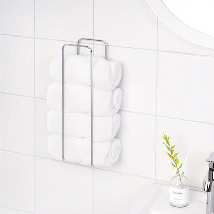 Smart Adhesive Stainless Steel Towel Rack