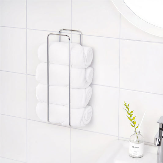 Smart Adhesive Stainless Steel Towel Rack