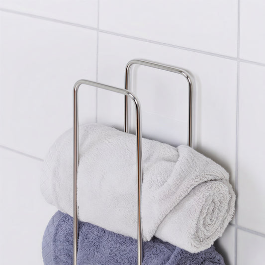 Smart Adhesive Stainless Steel Towel Rack