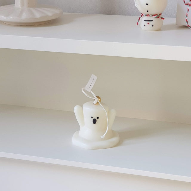 Snowman Candle Gift Set with Gift Box
