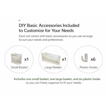 Kinsley Pegboard Utility Trolley Cart